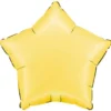Folieballong Stjärna Satin Banana Yellow