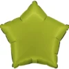 Folieballong Stjärna Satin Matcha Latte