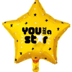Folieballong Stjärna You Are A Star 46 cm