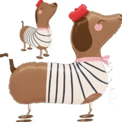 Folieballong Söt Tax Airwalker 70x64x21 cm