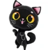 Folieballong Svart Katt