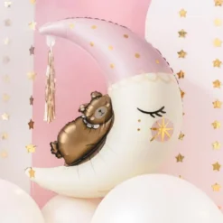 Folieballong Teddybjörn på Måne