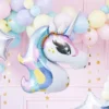 Folieballong Unicorn