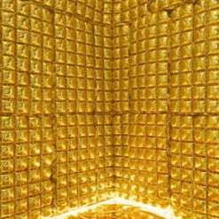 Folie Ballongvägg Guld
