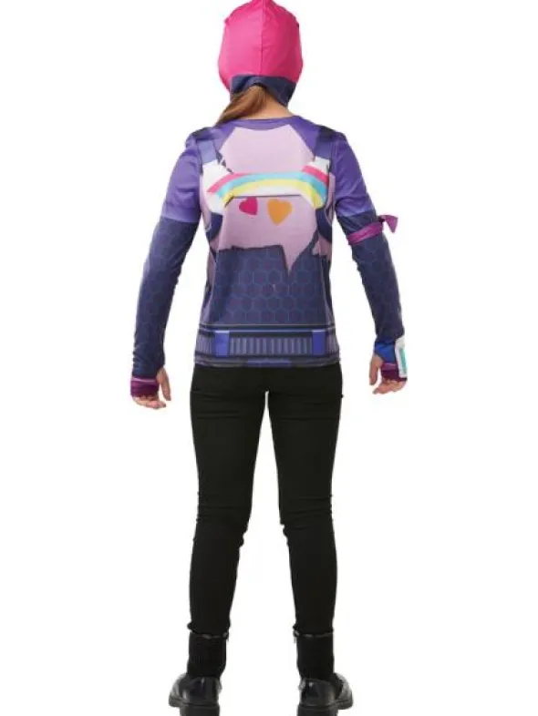 Fortnite Brite Bomber Tröja och Huva Barn (9-10 år (134-140 cl))