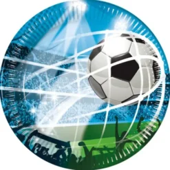 Fotboll Papptallrikar