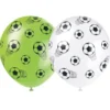 Fotbollsballonger Gröna & Vita