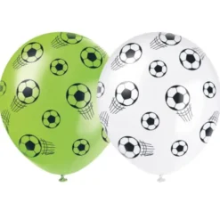 Fotbollsballonger Gröna & Vita