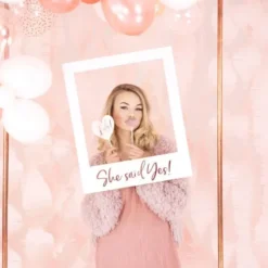 Foto Props Bröllop Roséguld