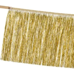 Fransig Girlang Guld
