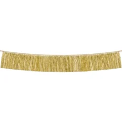 Fransig Girlang Guld
