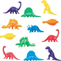 Färgglada Leksaksdinosaurier
