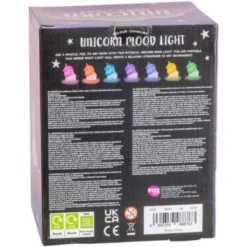 Färgskiftande Unicorn Lampa