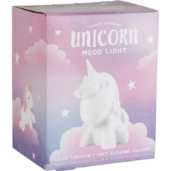 Färgskiftande Unicorn Lampa