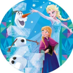 Frost Tårtbild Elsa och Anna B