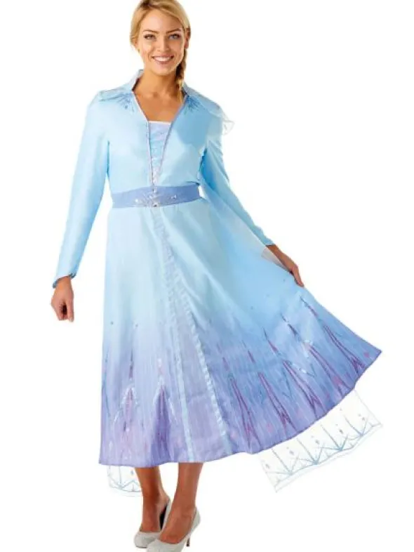 Frozen 2 Elsa Maskeraddräkt (X-Small (Strl. 32-34))