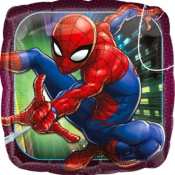 Fyrkantig Folieballong Spiderman