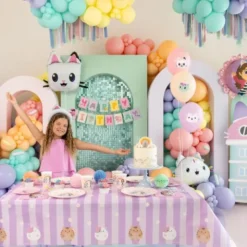 Gabbys Dockskåp Girlang Happy Birthday 180 x 15 cm