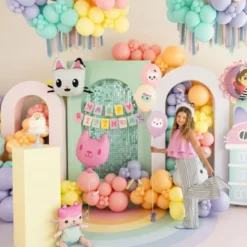 Gabbys Dockskåp Girlang Happy Birthday 180 x 15 cm