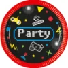 Gaming Party Pappersassietter