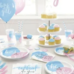 Gender Reveal Skrapkort Girl