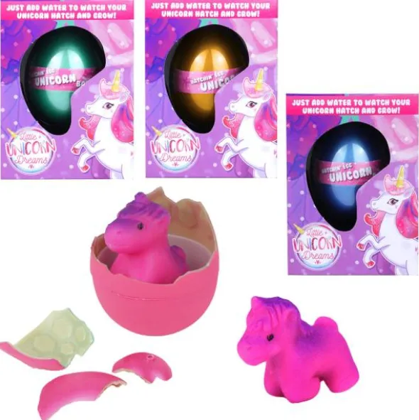 Ägg med Växande Enhörning 6 cm