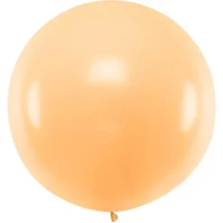 Gigantisk Latexballong Pastellorange