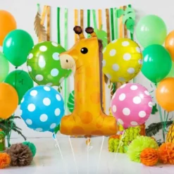 Giraff Ballongbukett 1 år