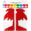 Girlang Palmträd Flerfärgade