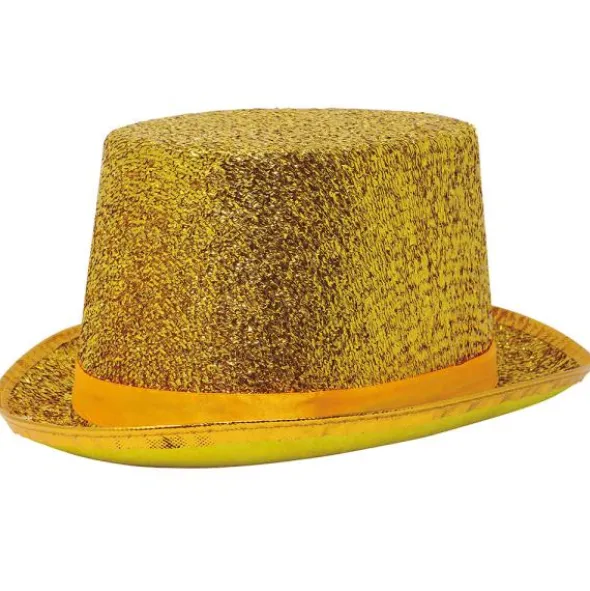 Glansig Hatt Guld