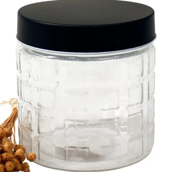 Glasburk med Skruvlock 0,8L