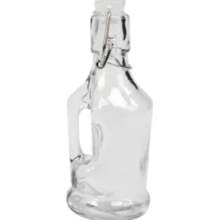 Glasflaska med Handtag & Patentkork 6,5 x 17 cm