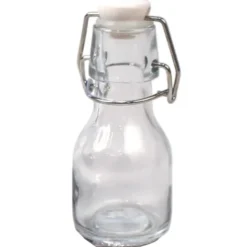 Glasflaska med Patentkork 4,5 x 11 cm