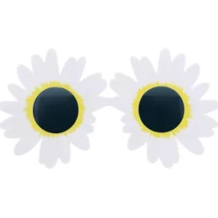 Glasögon Daisy Blommor