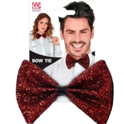 Glitter Fluga Röd