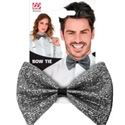 Glitter Fluga Silver
