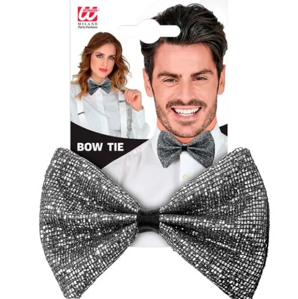Glitter Fluga Silver