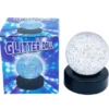 Glitterglob med Färgskiftande LED