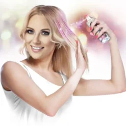 Glitter Hårspray Rebellious Prosecco Pink