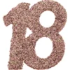 Glitterkonfetti 18 År Roseguld