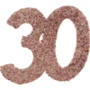 Glitterkonfetti 30 År Roseguld
