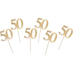 Glittriga Partypicks 50 år Guld