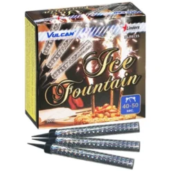 Glittriga Silver Isfacklor 36-pack