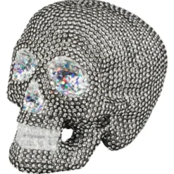 Glittrig Döskalle med Diamanter