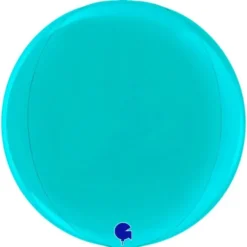 Globe Folieballong Tiffany