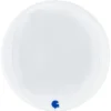 Globe Folieballong Vit