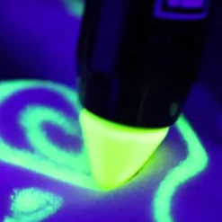 Glow Me Up Ansikts- och Kroppspenna UV (Gul (Tjock))