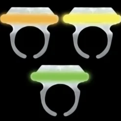 Glowstick Ringar 6-Pack