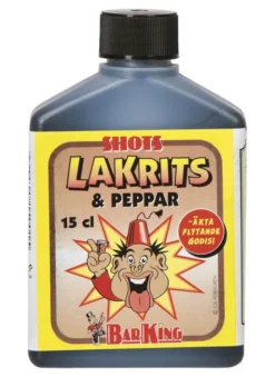 Godisshots Lakritsshot med Peppar