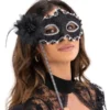 Ögonmask med Blomma & Pinne
